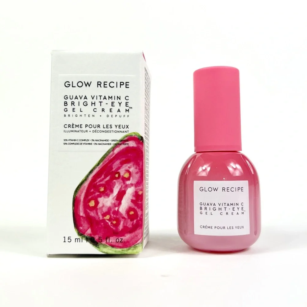 NEW Glow Recipe Guava Vitamin C Bright-Eye Gel Cream